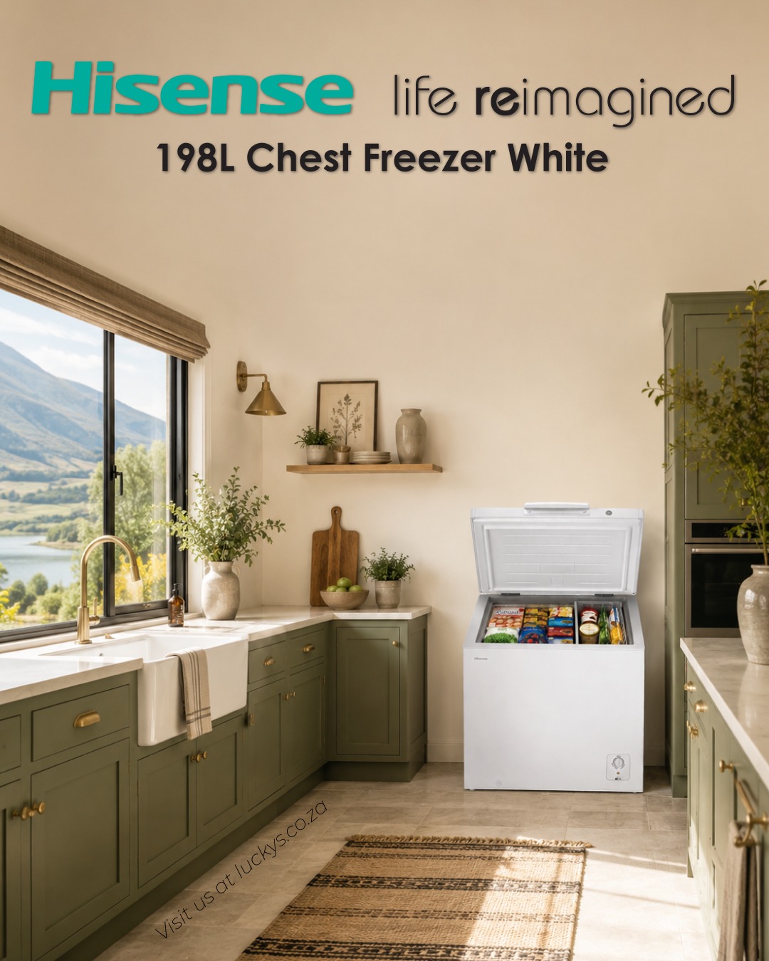 ❄️ Stock Up & Save with the Hisense 198L Chest Freezer! 🧊 Keep