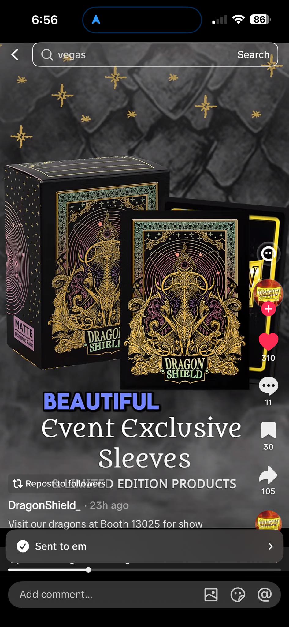 Gen Con 2026: Dragon Shield exclusive sleeves and promo pin available