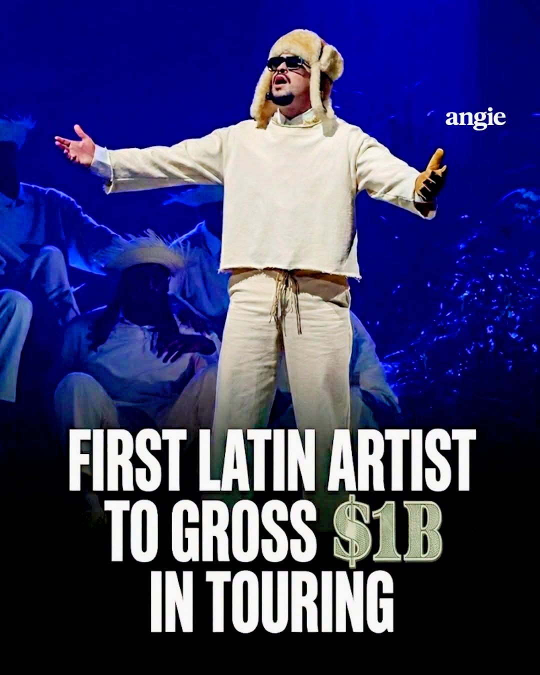 Bad Bunny will headline Spotify's Billions Club Live series in