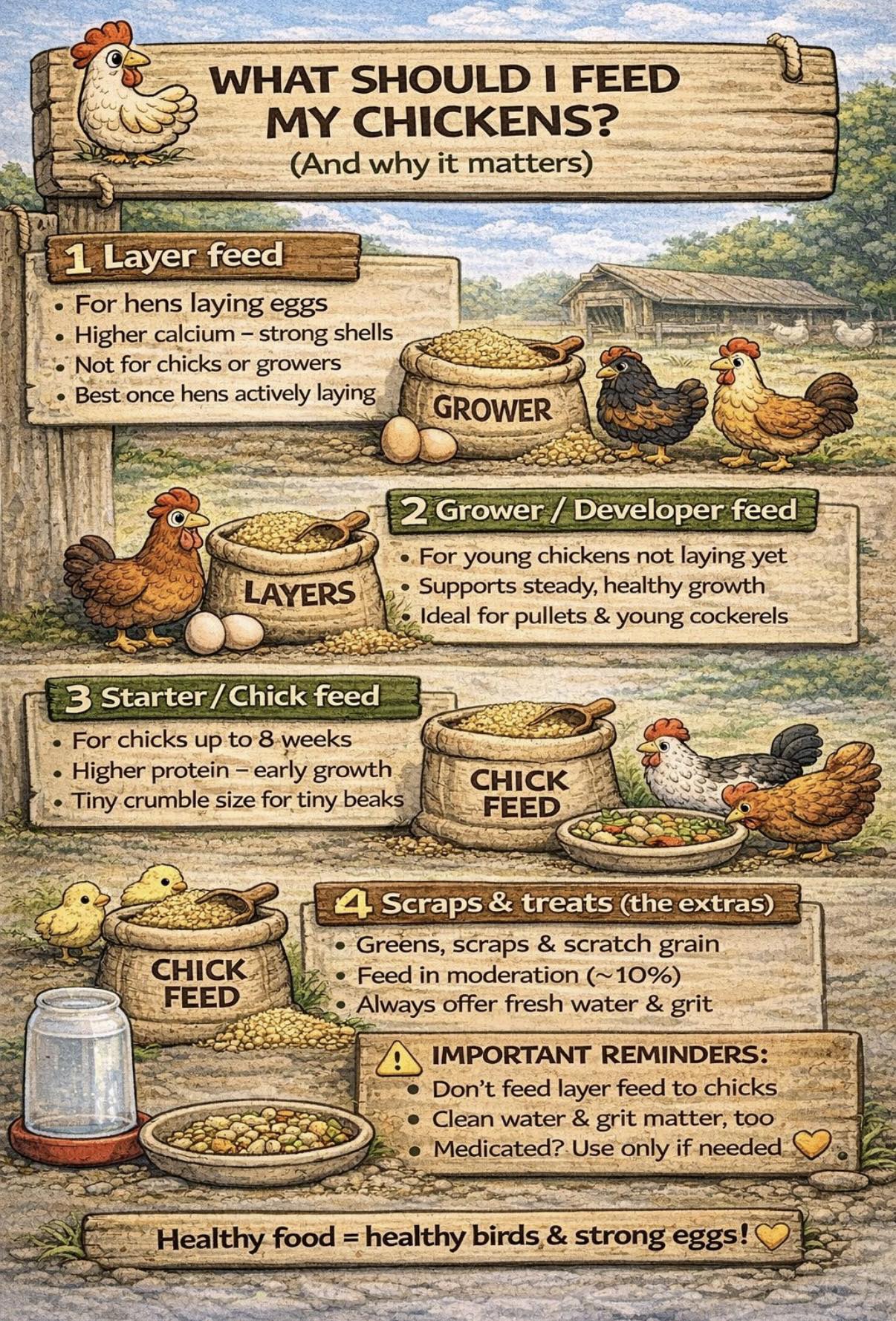 Albany - 🐔 What should I feed my chickens? (And why it matters) The ...