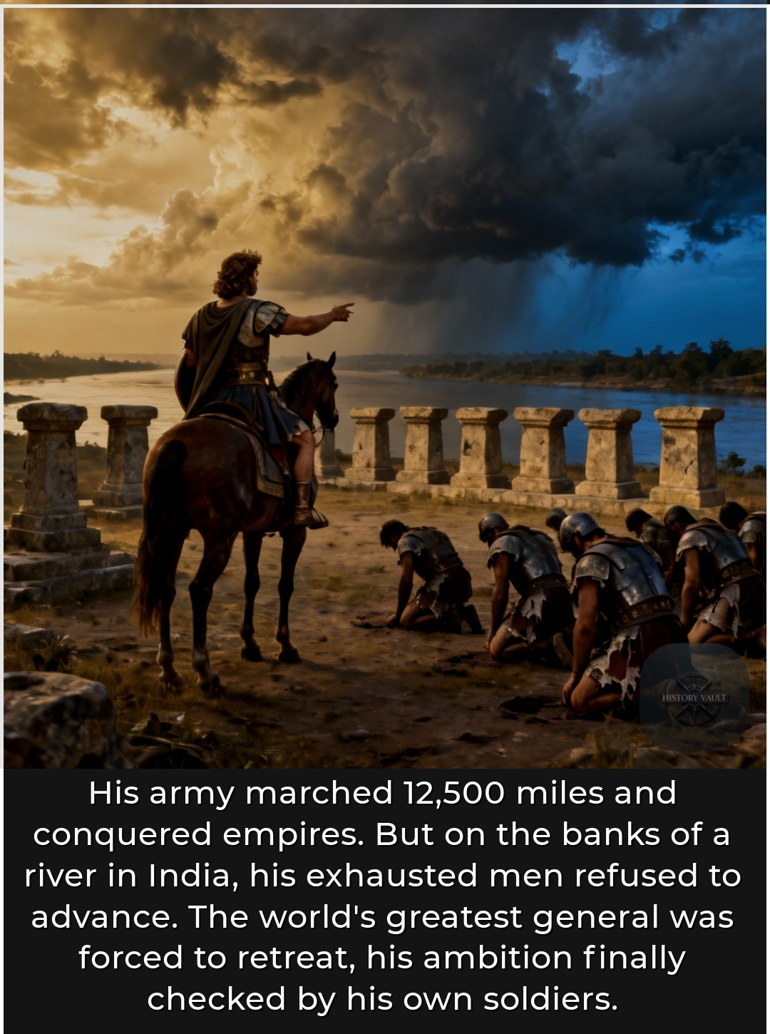 History - In 326 BC, after conquering much of the known world ...