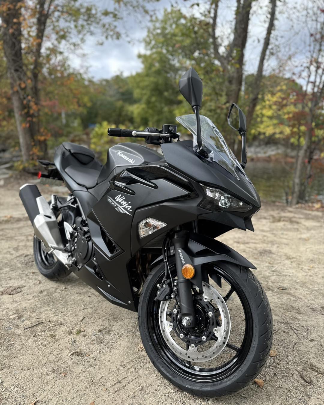 2026 Kawasaki Ninja 500 ABS in stock! A very good beginner bike or