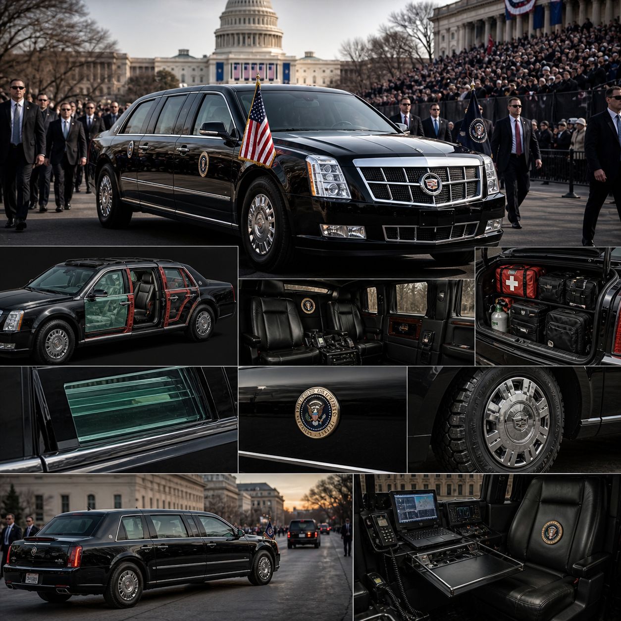 オバマ大統領 2009 キャデラック ワン リムジン 