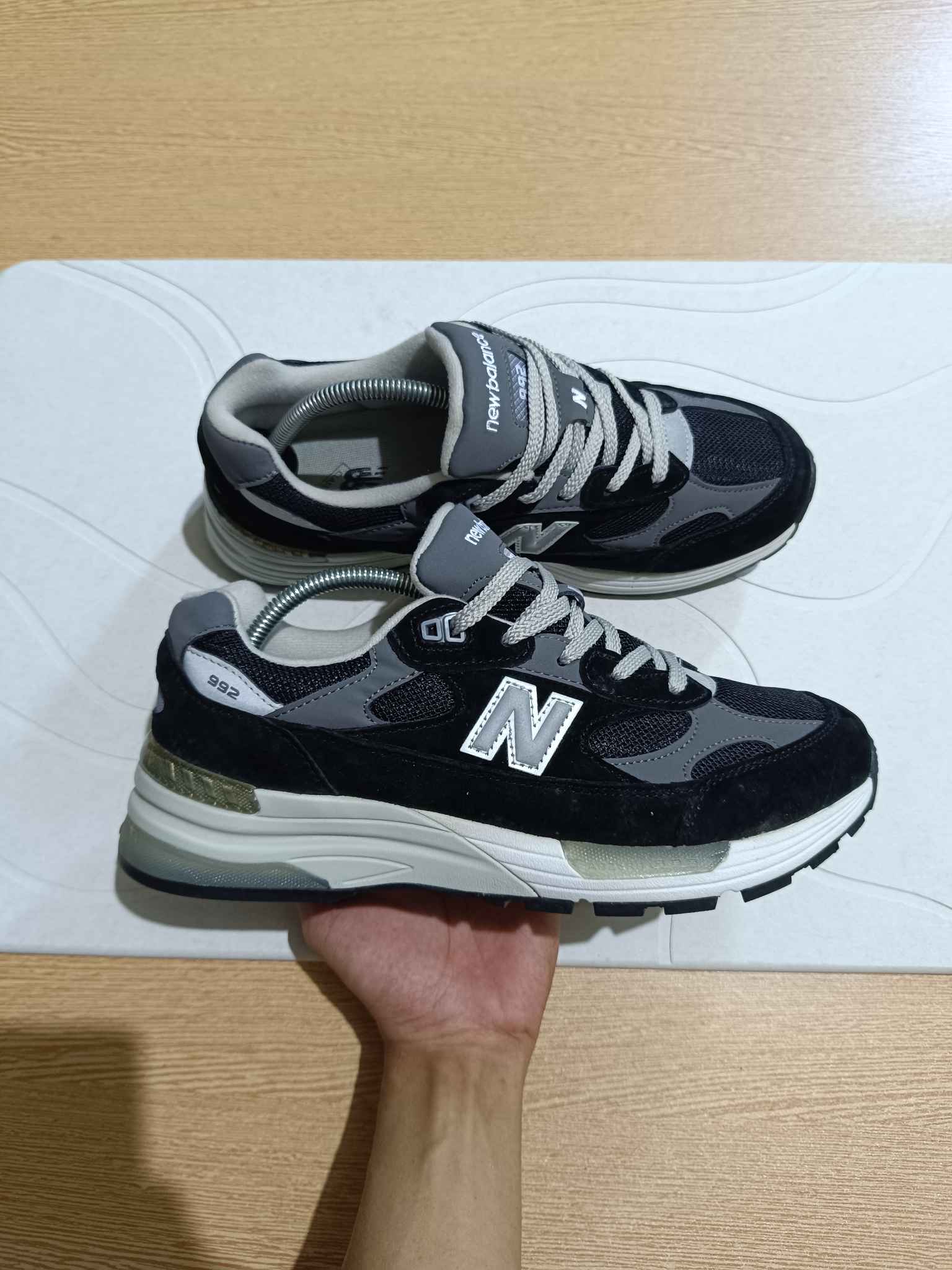 New balance 992 black white grey Size 43 Insole 27,5 No minus 