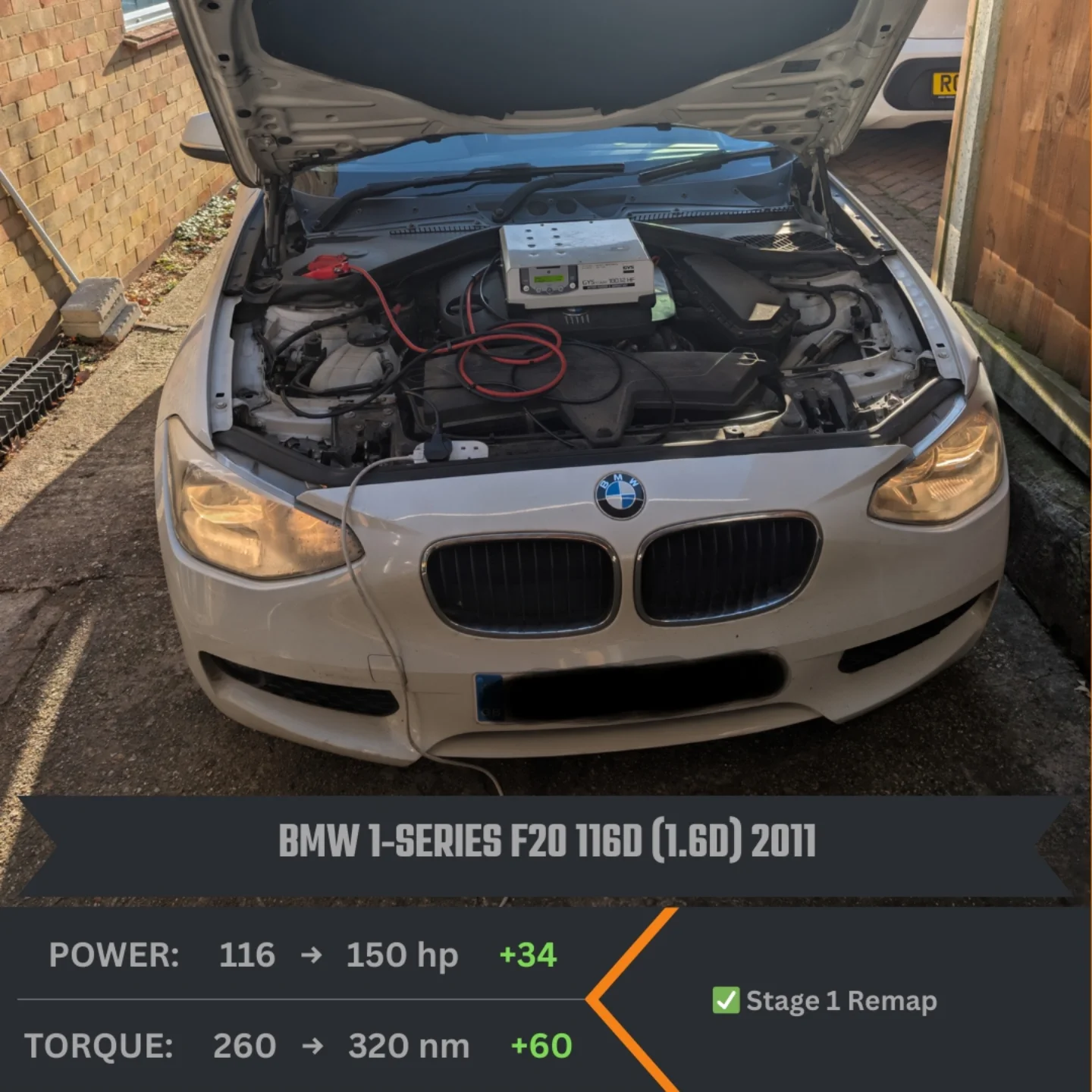 ⭐ BMW 1-Series F20 116d (1.6d) 2011 ⭐ ECU Bosch EDC17C41 