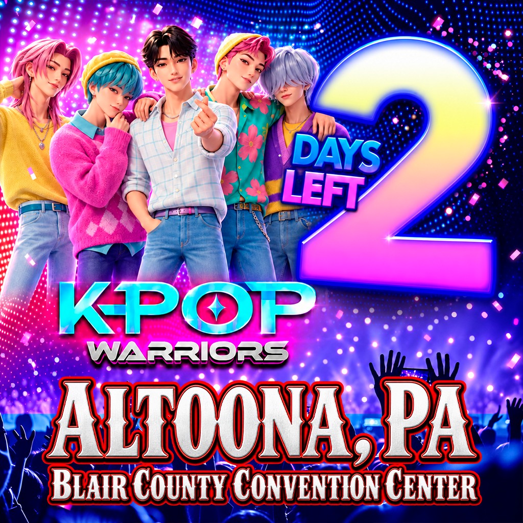 𝐀𝐋𝐓𝐎𝐎𝐍𝐀, 𝐏𝐀 📣✨ 𝐊-𝐏𝐎𝐏 𝐖𝐀𝐑𝐑𝐈𝐎𝐑𝐒 𝐋𝐈𝐕𝐄