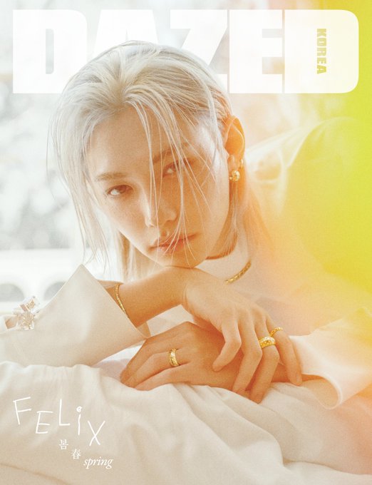 FELIX x LOUIS VUITTON FOR DAZED KOREA APRIL 2026 DIGITAL COVER