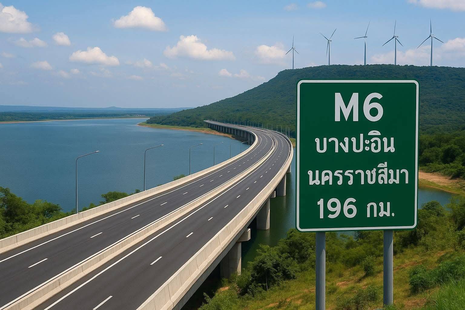 ข่าวปากช่องนิวส์ - 🚗 เปิดใช้สักที! M6 บางปะอิน–โคราช ยาวสุดใจ 196 กม. ...