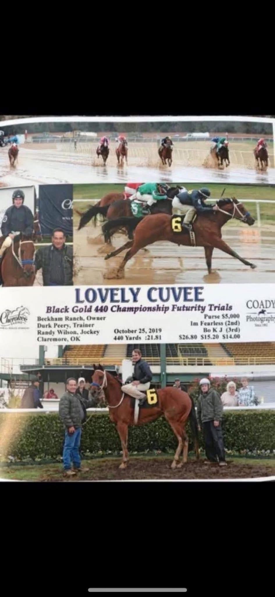 The wait won't be long — Golden Boi's first babies hit the track