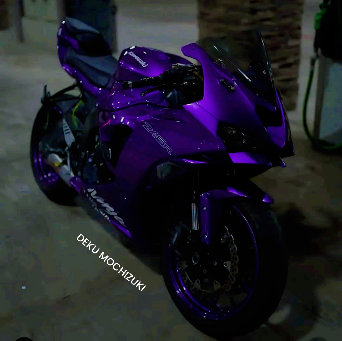 Deku - KAWASAKI NINJA ZX6R 💜 #kawasaki #kawasakininja