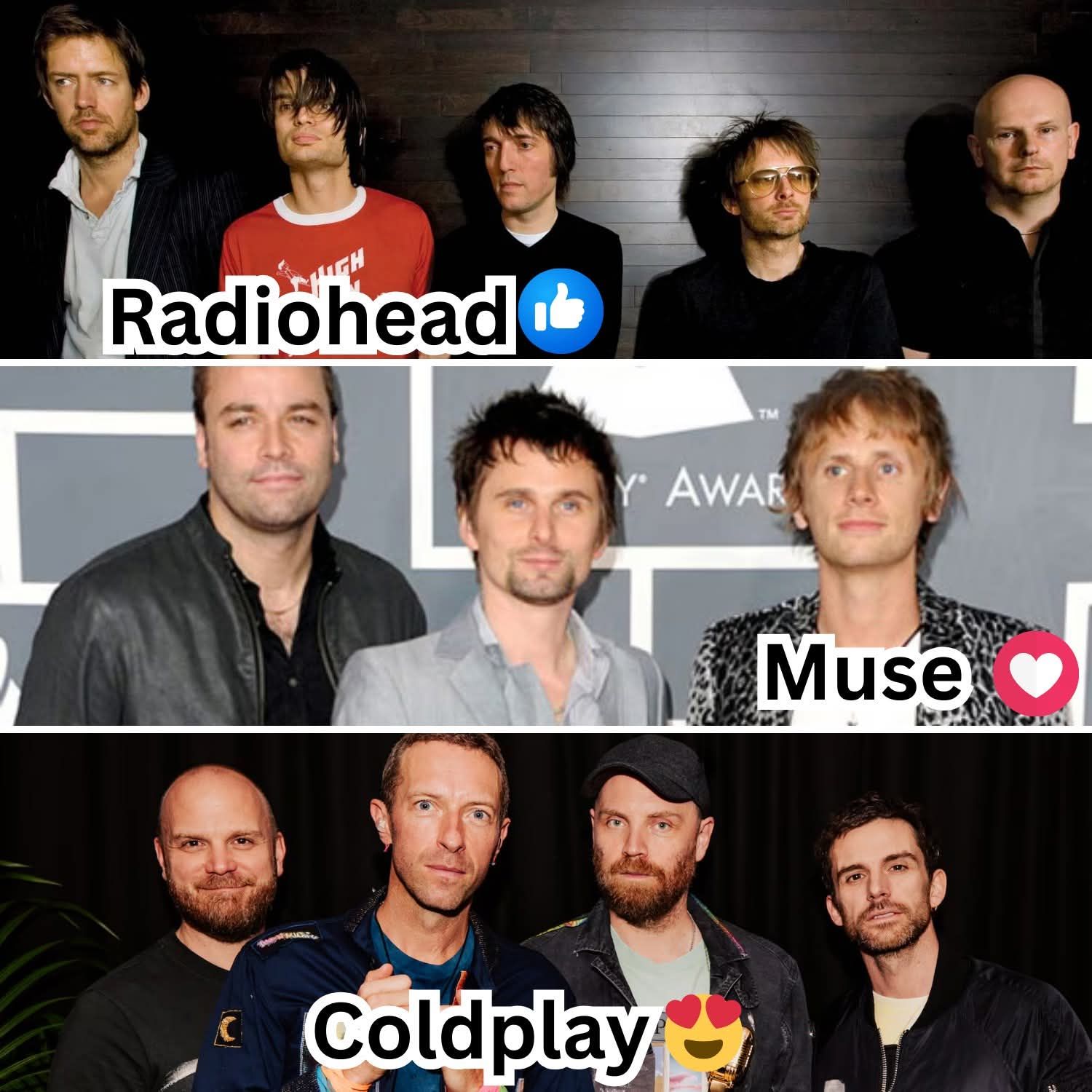 Radiohead and Coldplay collaboration song