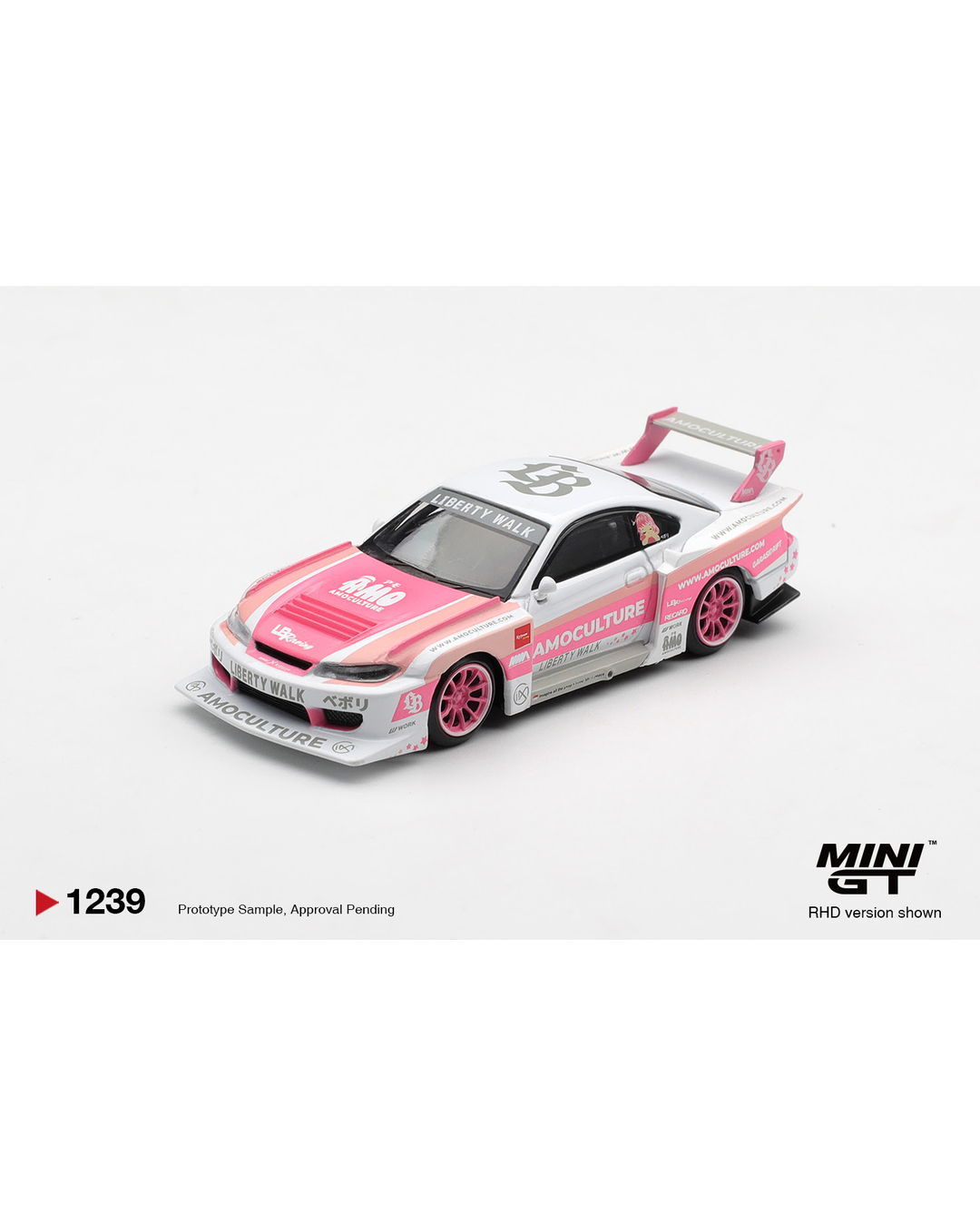 1:64 Nissan Silvia (S15) LB-Super Silhouette Amoculture 2026
