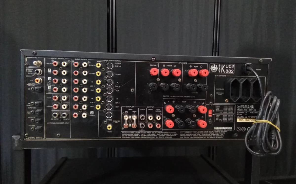 My new old Yamaha DSP A2 @И YANAHA @TACOA.O - MTURAL OUND м 지살m