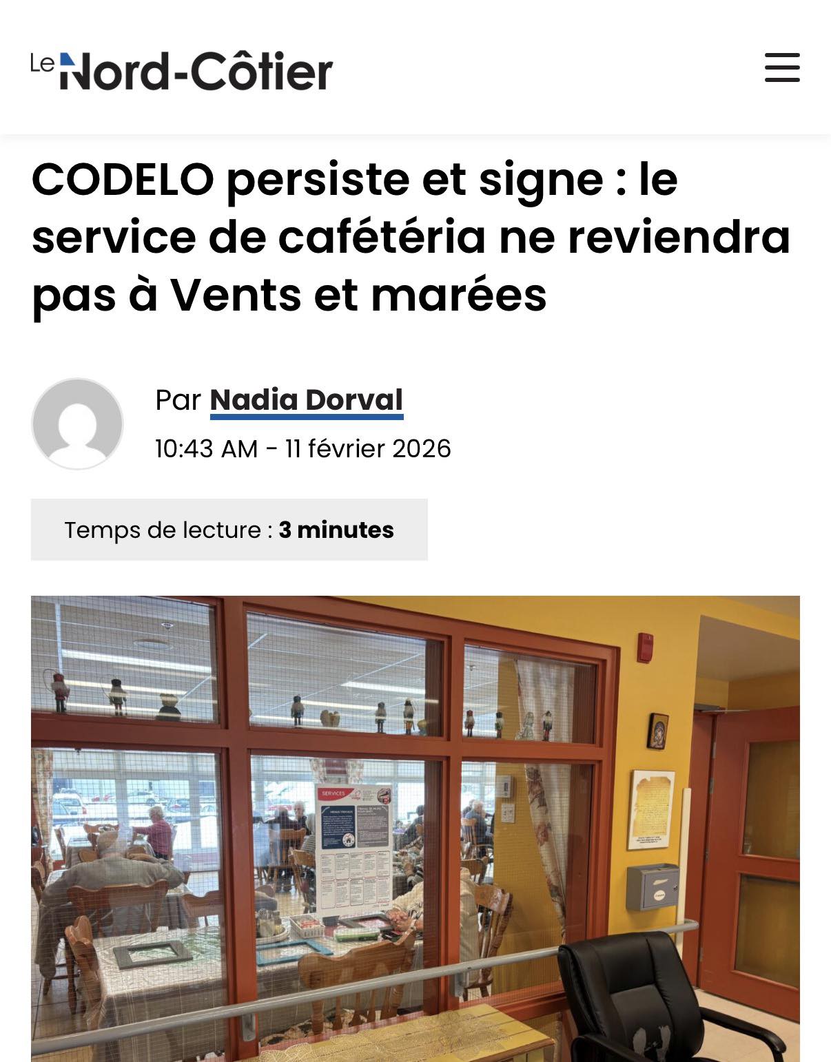 Le - À lire 🗞️ : https://tr.ee/Le_Nord_Cotier | Facebook