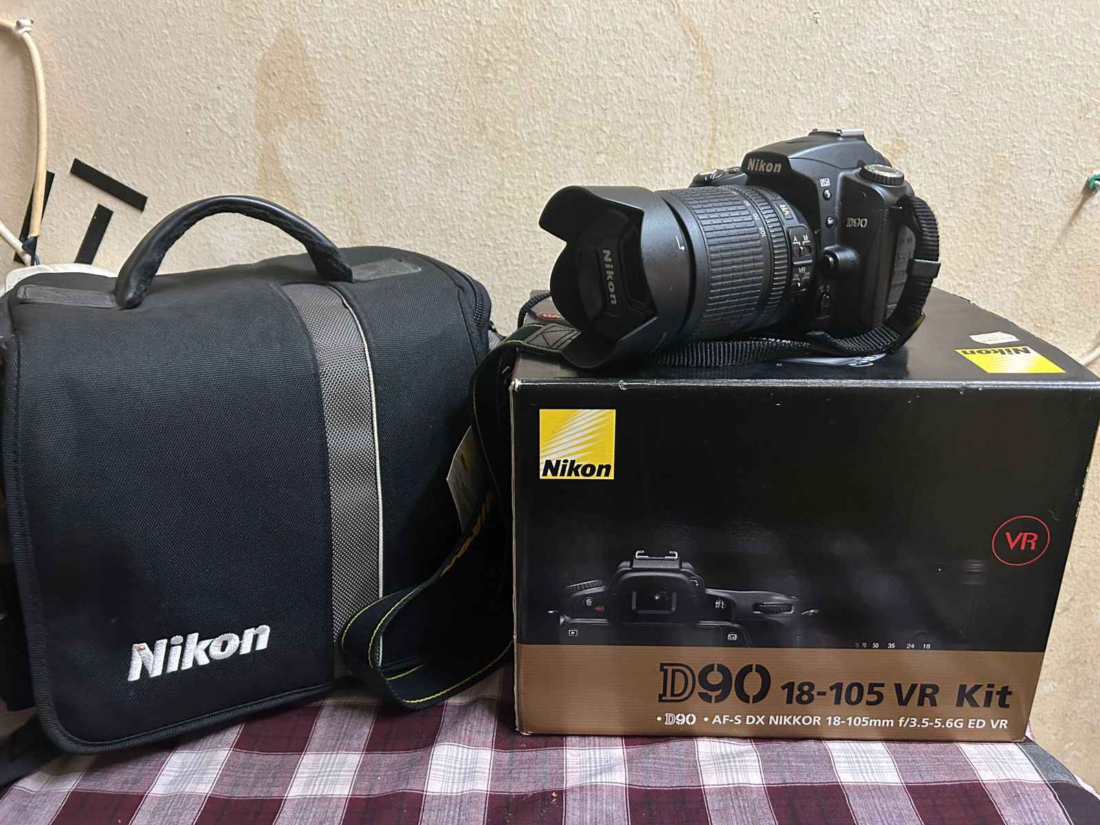 Full set i0 Nikon Nikon VR VR Nikon E90 •AF-S DX NIKKOR 18- 105mm 