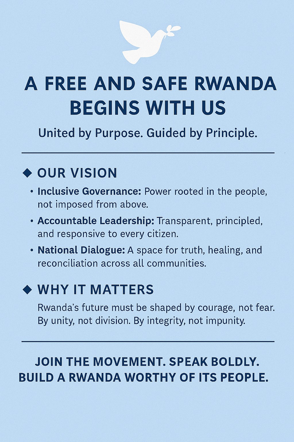 FREE AND SAFE RWANDA | A STEP-BY-STEP PATH TOWARD A FREE AND SAFE ...