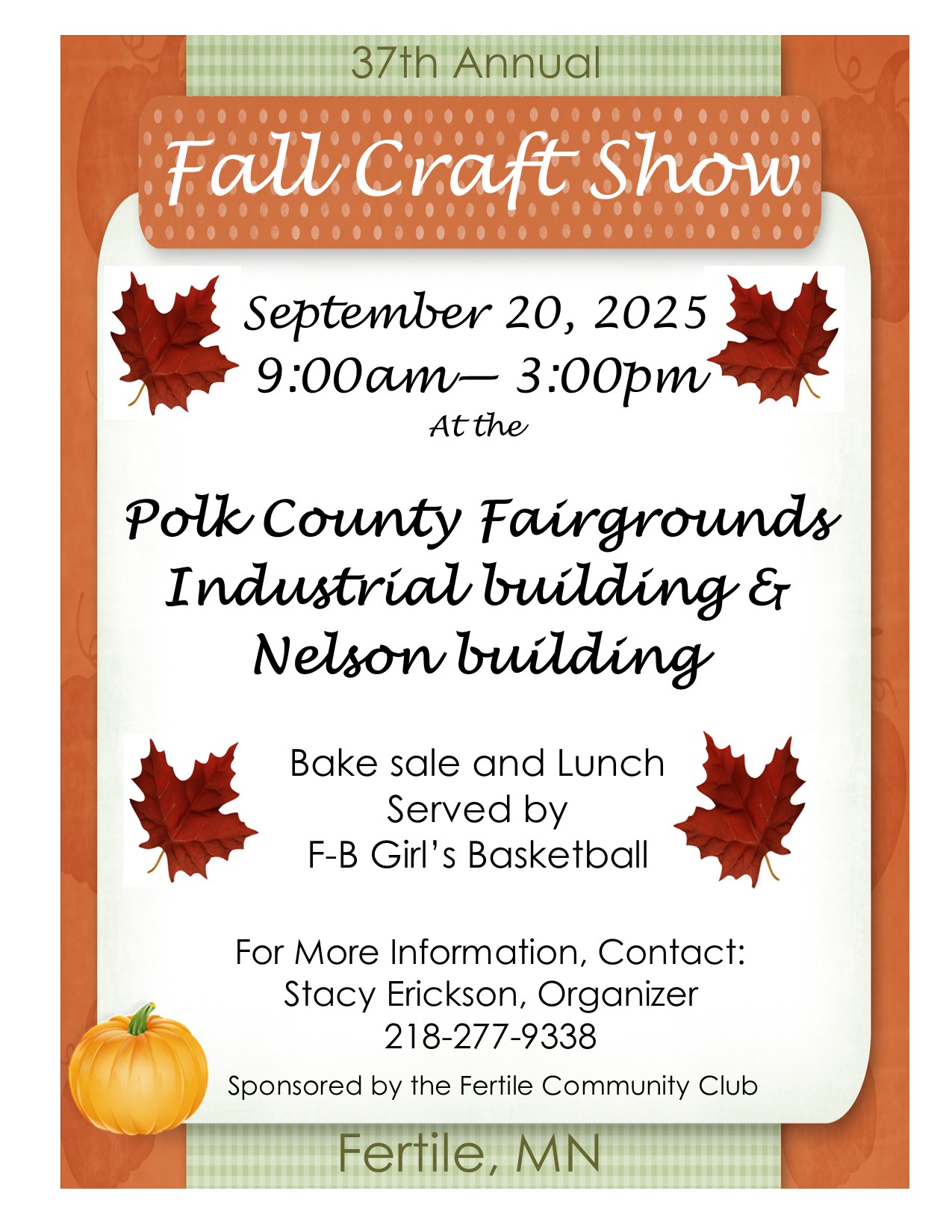 Fertile - Are you ready? We sure are!! The vendors are signed up. The ...