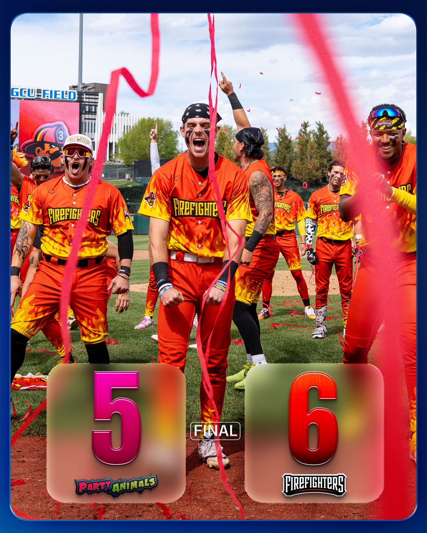 The Firefighters SWEEP in Albuquerque, clinching the 2-seed and