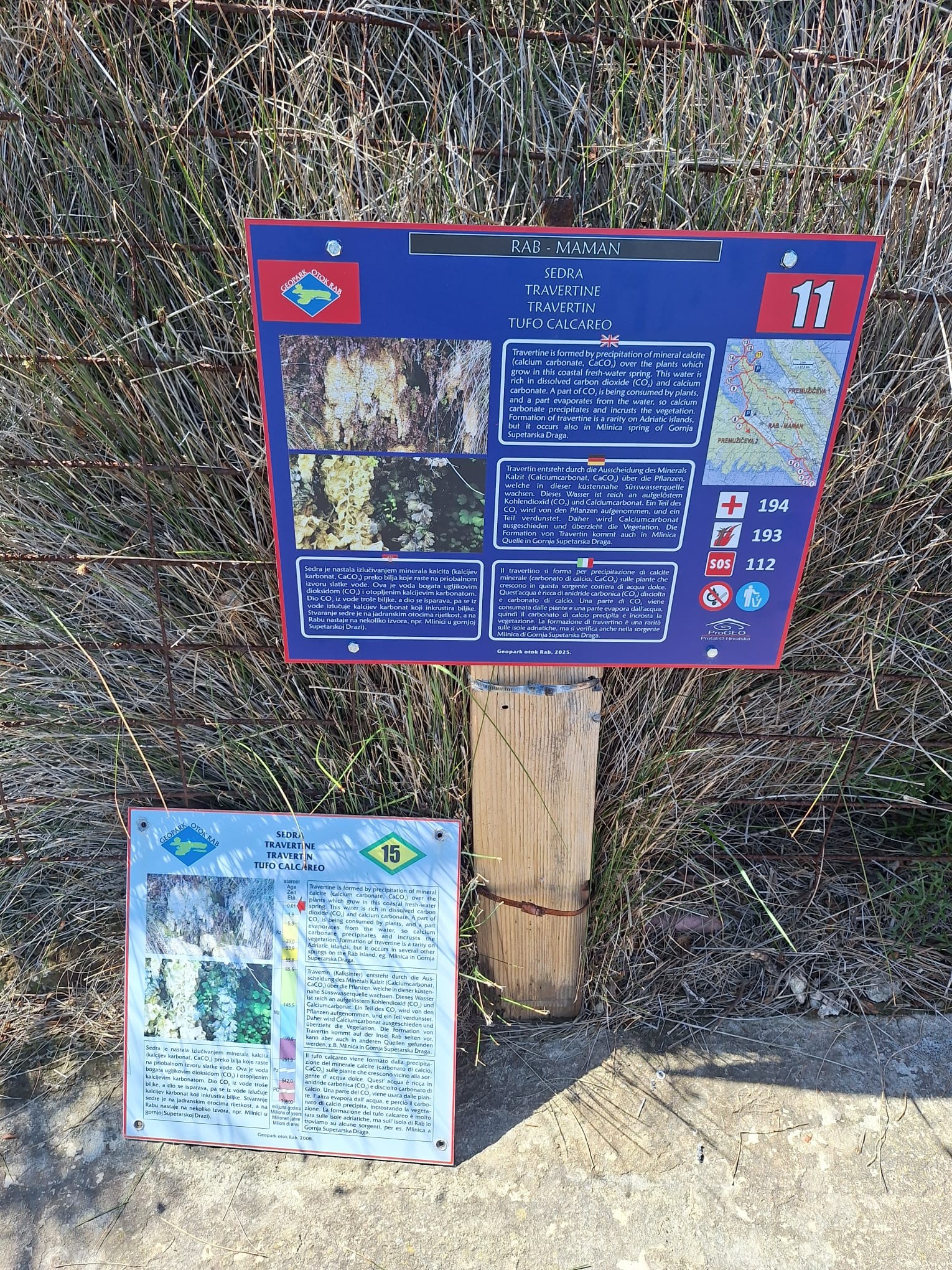 Geopark Rab - the local four islands Geopark with great geo-stories