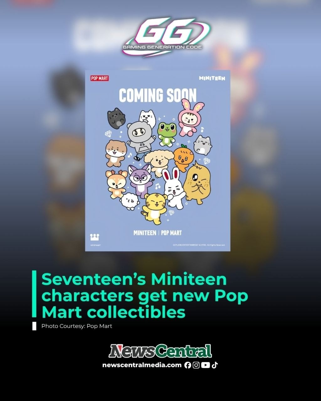SEVENTEEN's MINITEEN characters are getting new collectibles