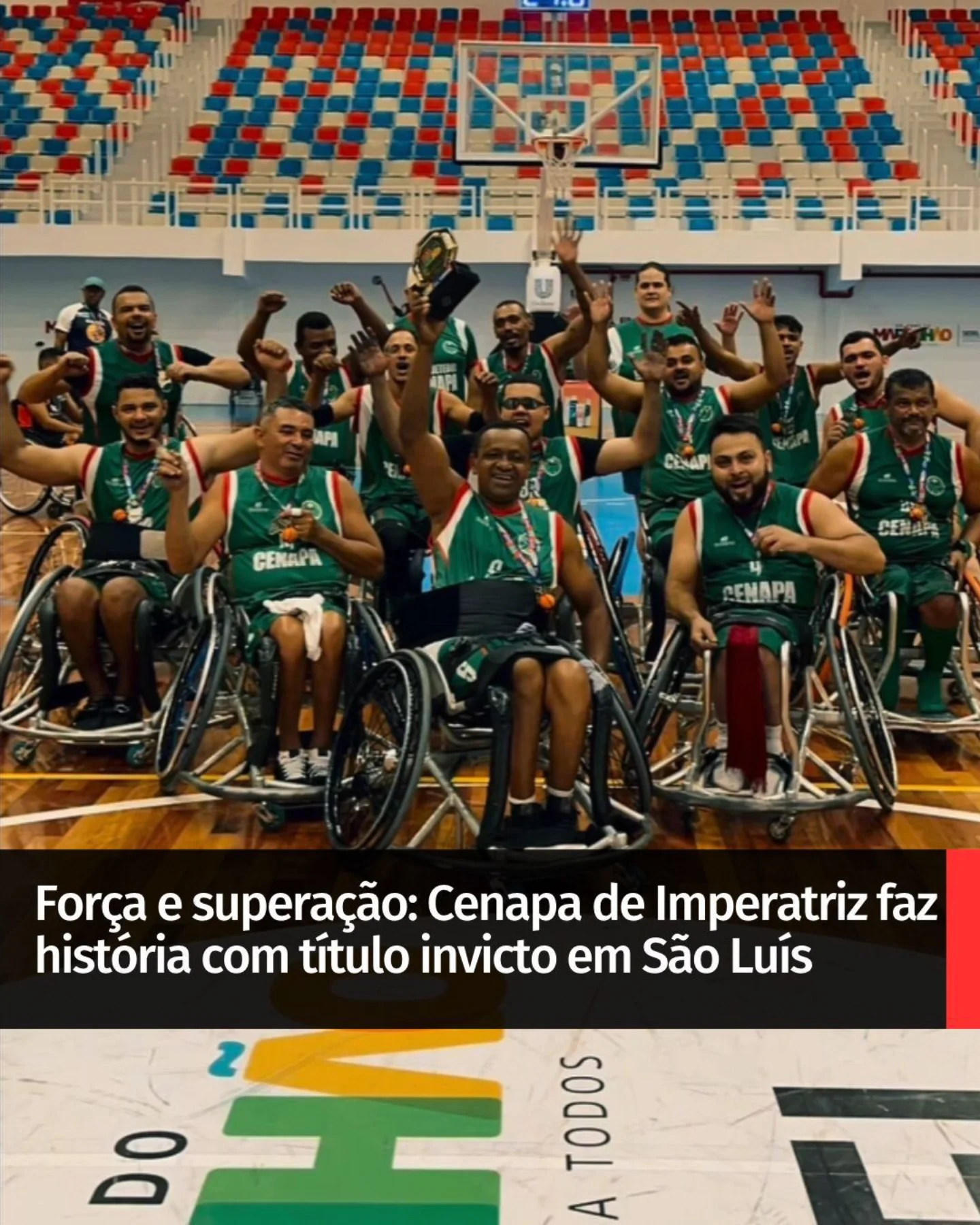 Imperatriz - O time de basquete em cadeira de rodas do CENAPA ...