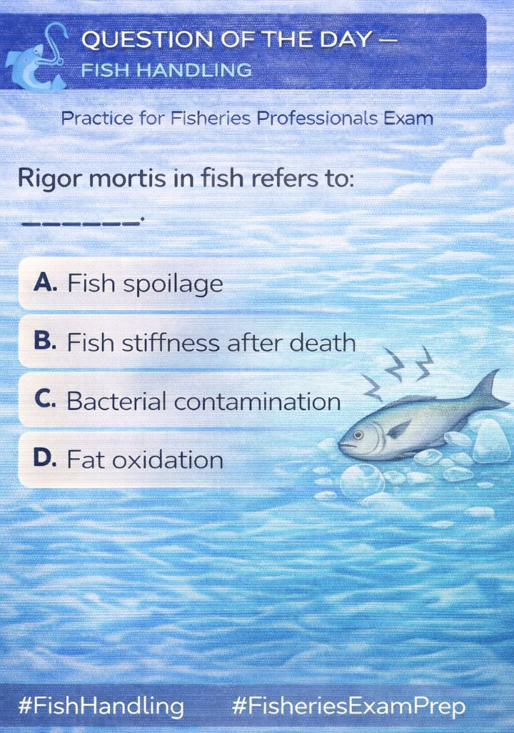 💡 Exam Insight – Fish Handling... - ESTeam Catfish Farms | Facebook