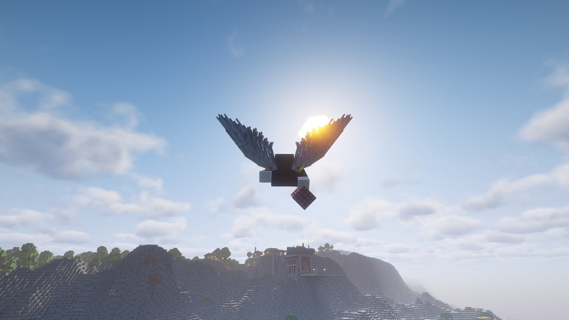 Minecraft RTX 350+ Mods HARDCORE - Building The Landing (MCATRIX WORLD ...