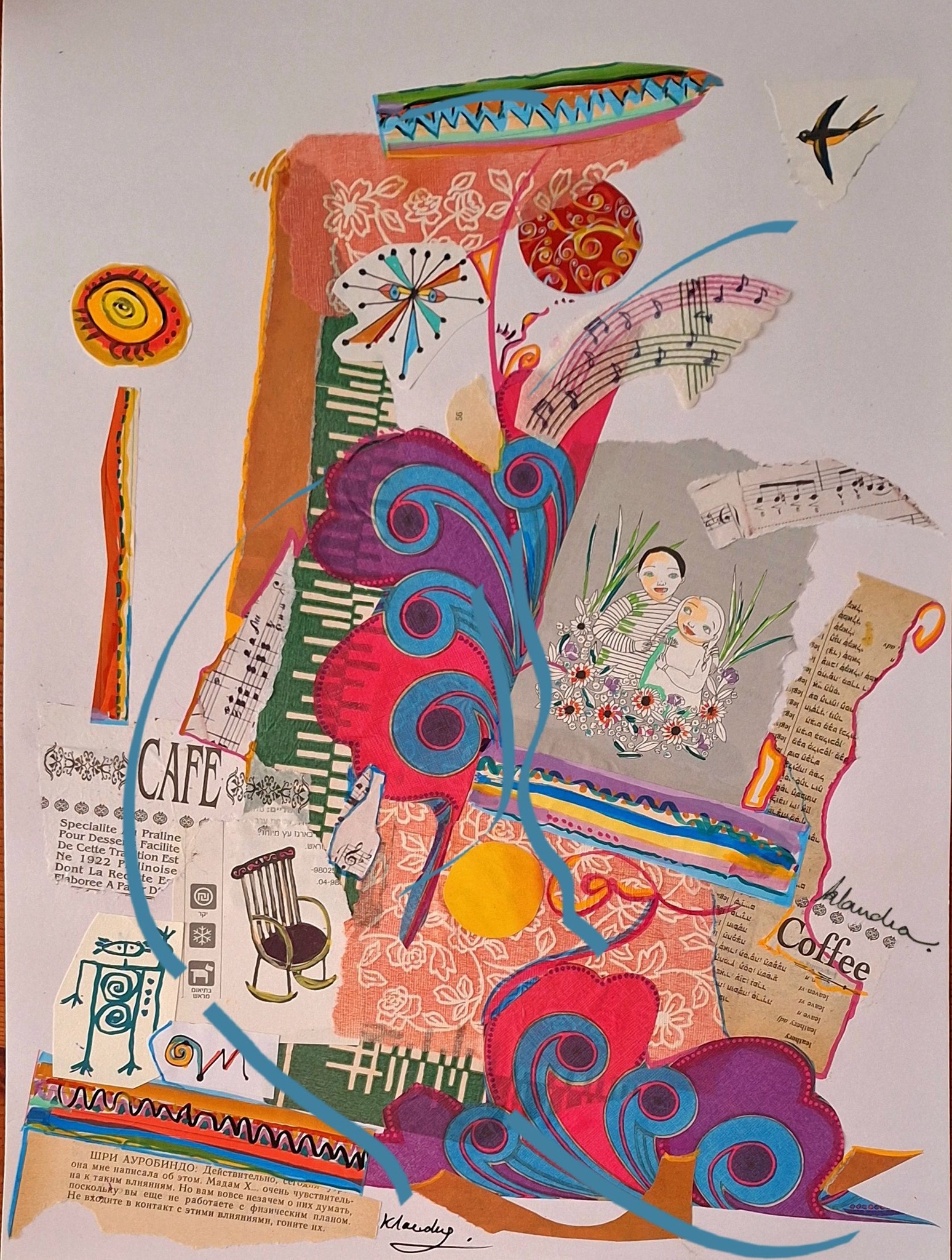 Drops of happiness ,paper work, Klaudia, 12.10.26