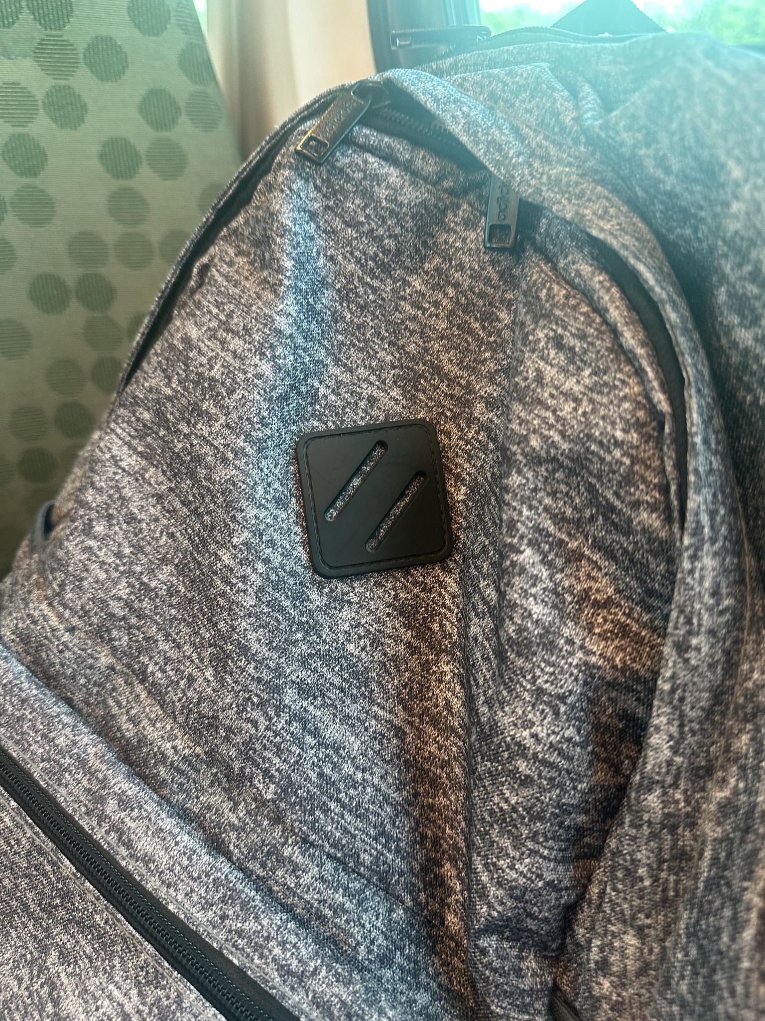 diamond leather patch on backpacks 17