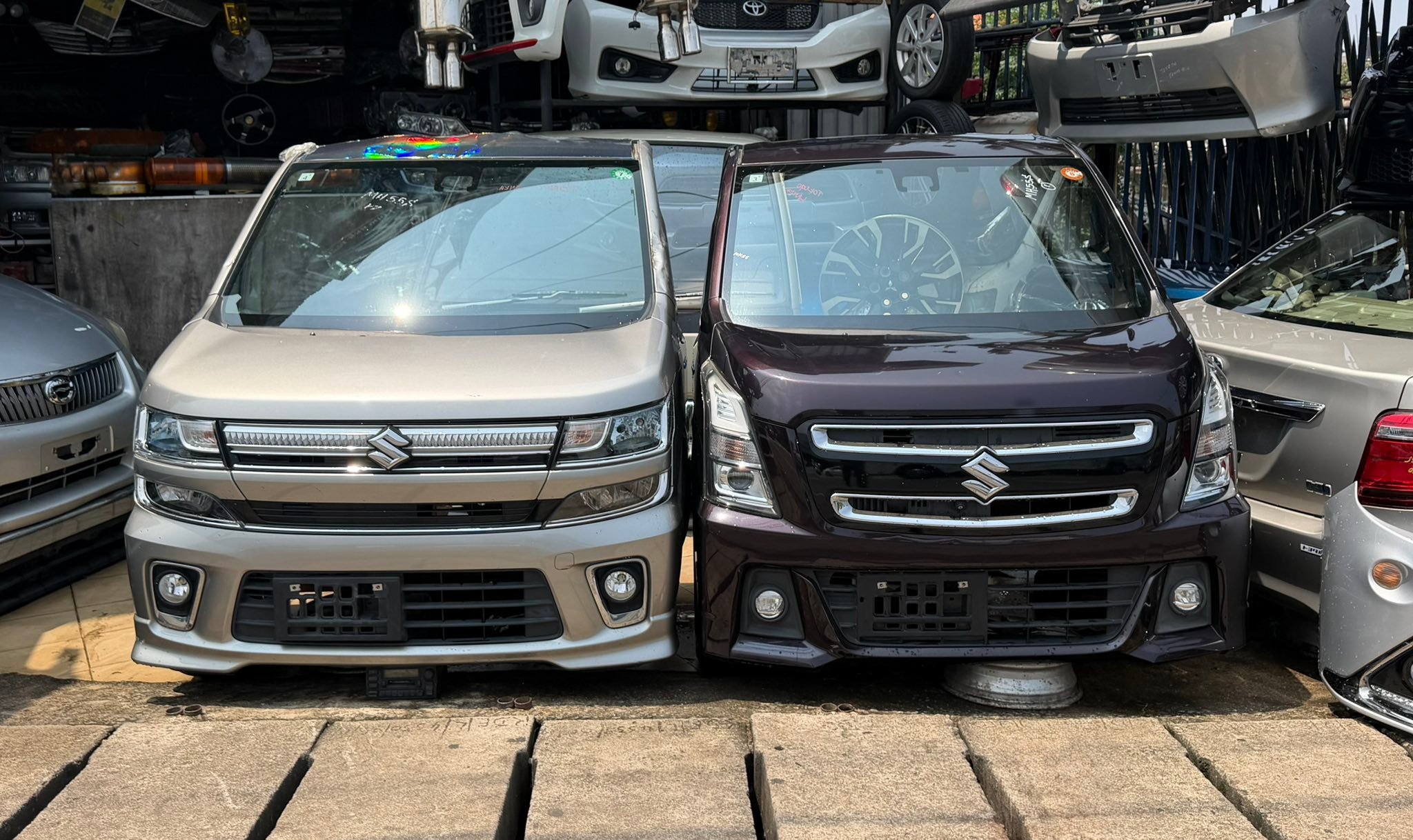 Suzuki Stingray & Wagon R MH55 Complete Face Cut. All Kinds of