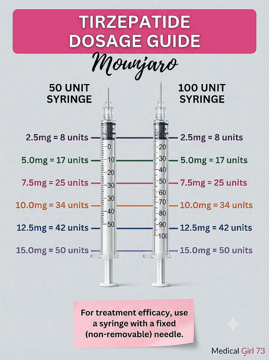 Tirzepatide (Mounjaro) Dosage Conversion Guide: MG to Units