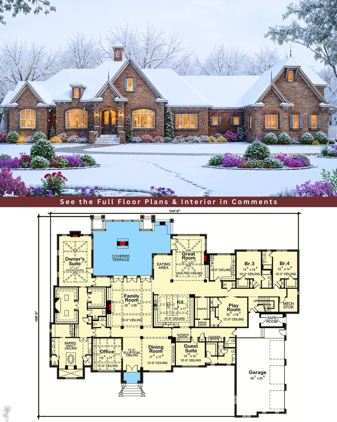 Here's a Stunning and Versatile... - Dream Homes & Plans Co. | Facebook