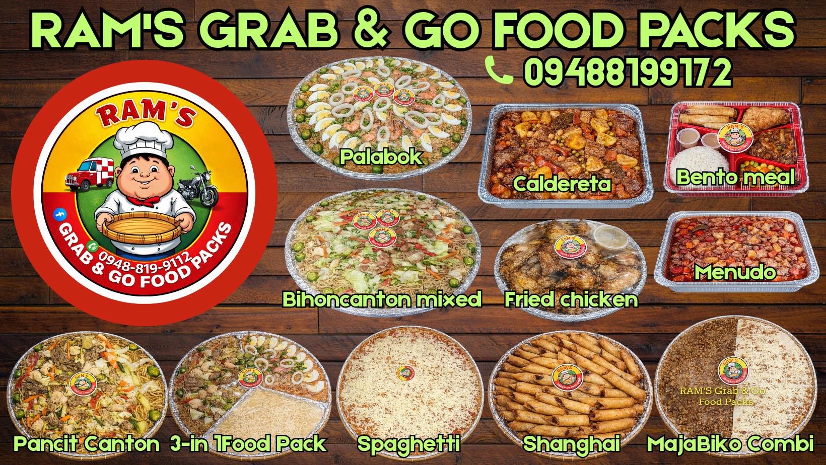RAM’S Grab & Go Food Packs | General Trias
