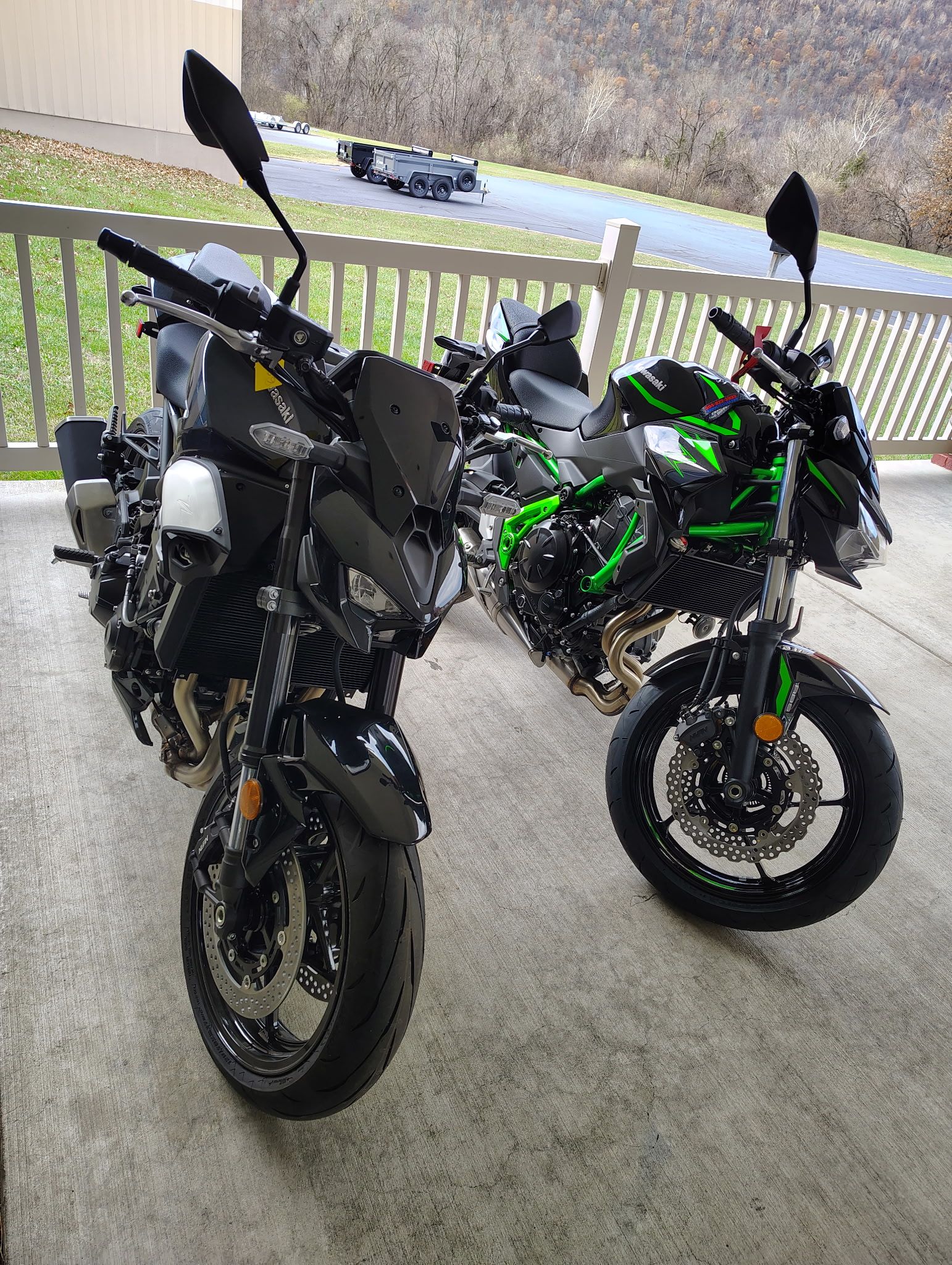 Upgraded mirrors for 2025 z500se visibility and stability?