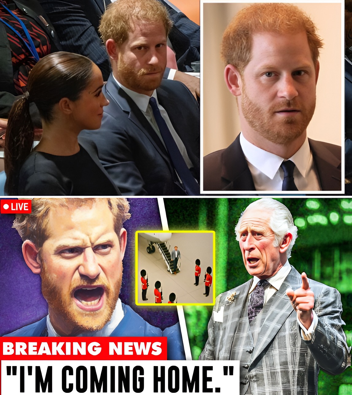 Prince - ROYAL SHOCK OF THE CENTURY: Prince Harry RUSHES Back to UK as ...