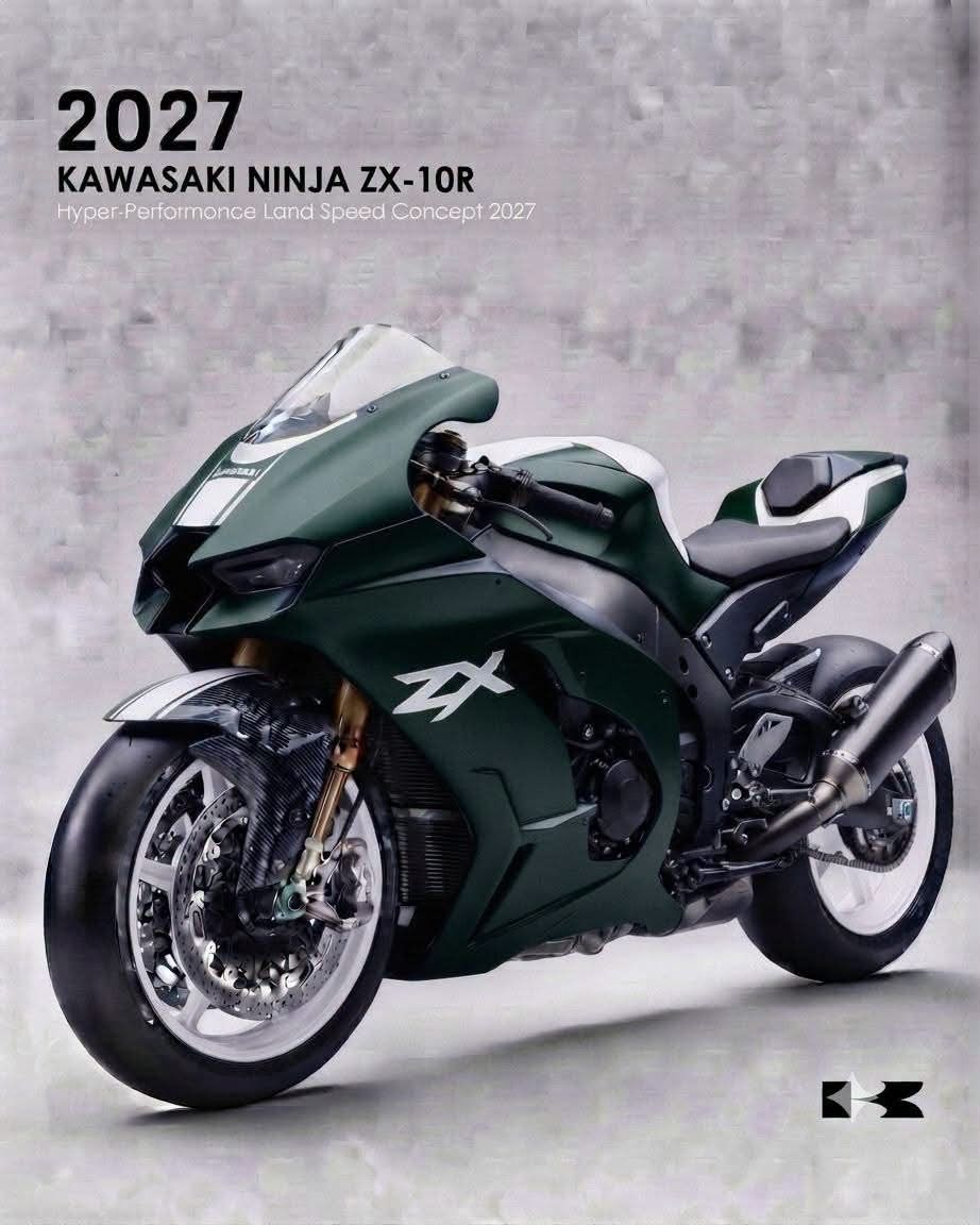うん1 2027 KAWASAKI NINJA ZX10R DO YOU LIKE THE CONCEPT OR 2026 IS