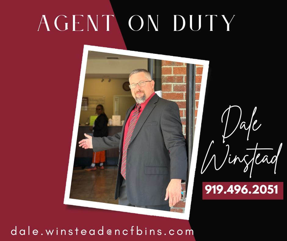 Louisburg - Dale Winstead is our agent on duty today! Give him a call ...