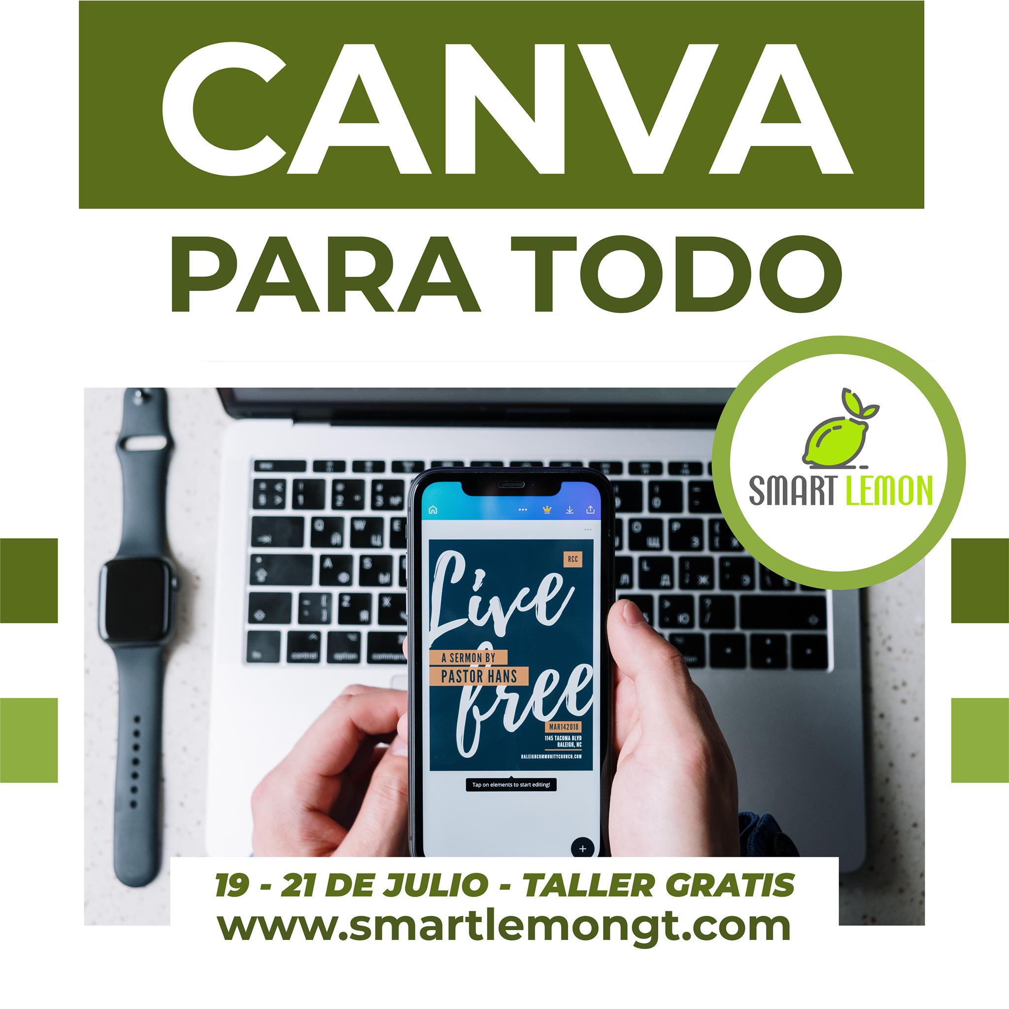 Smart Lemon Gt - 💡 Diseña en CANVA, participa en nuestro... | Facebook