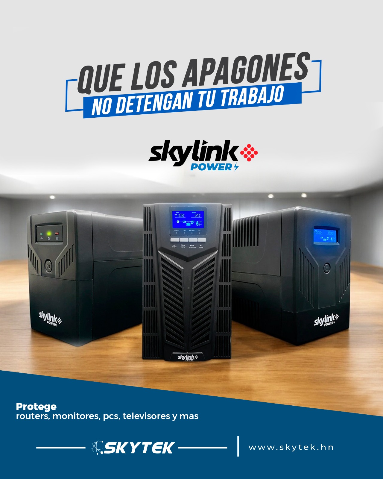 Skytek - ⚡ ¡No temas a los apagones! La UPS Skylink... | Facebook