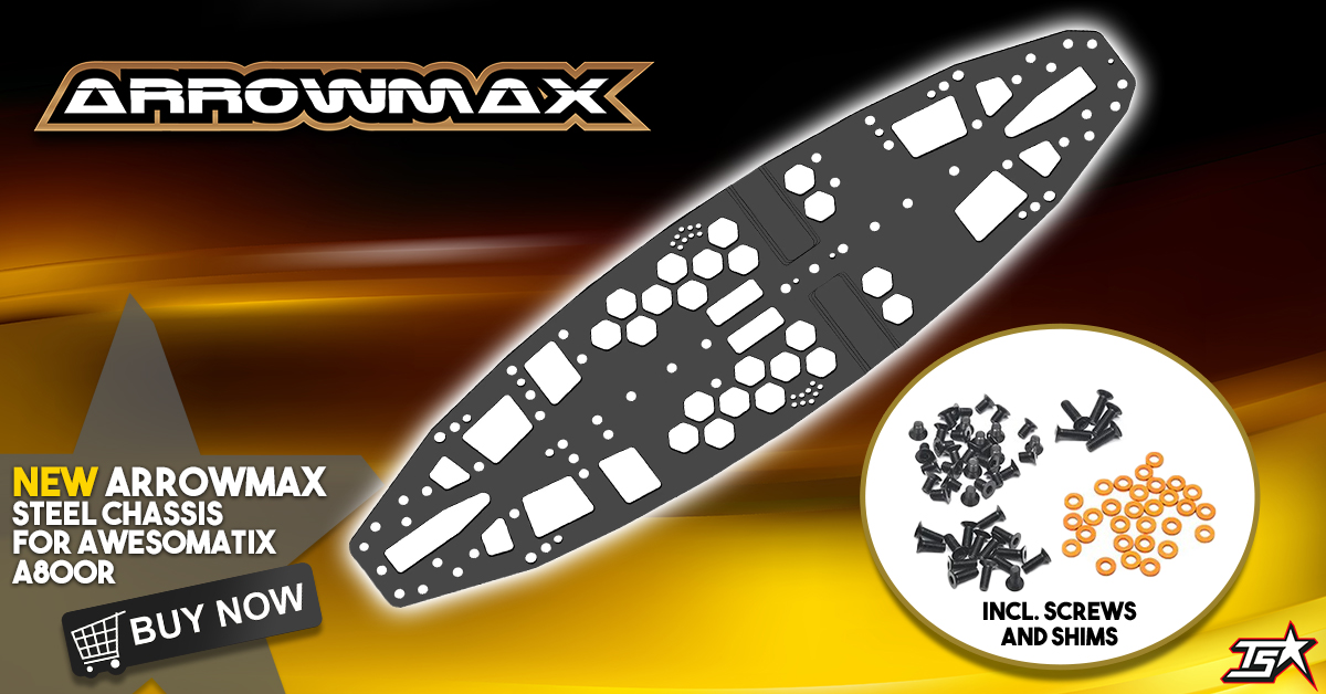🎙ARROWMAX STEEL CHASSIS🎙 New in our shop is the Arrowmax steel