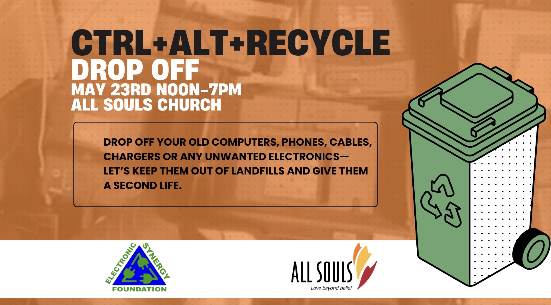 Ctrl+Alt+Recycle Drop off