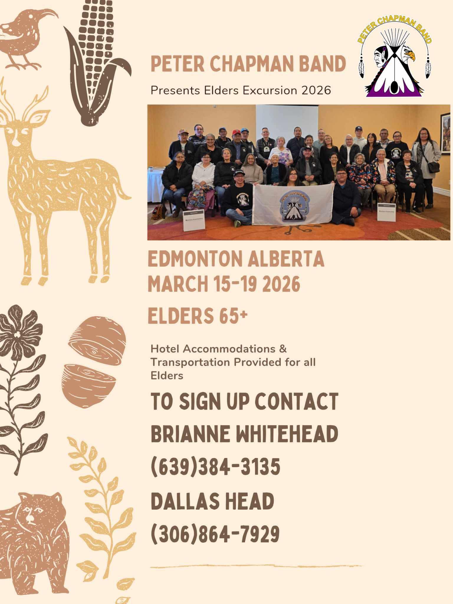 Peter - Elders Excursion 2026 We are excited to announce our upcoming ...