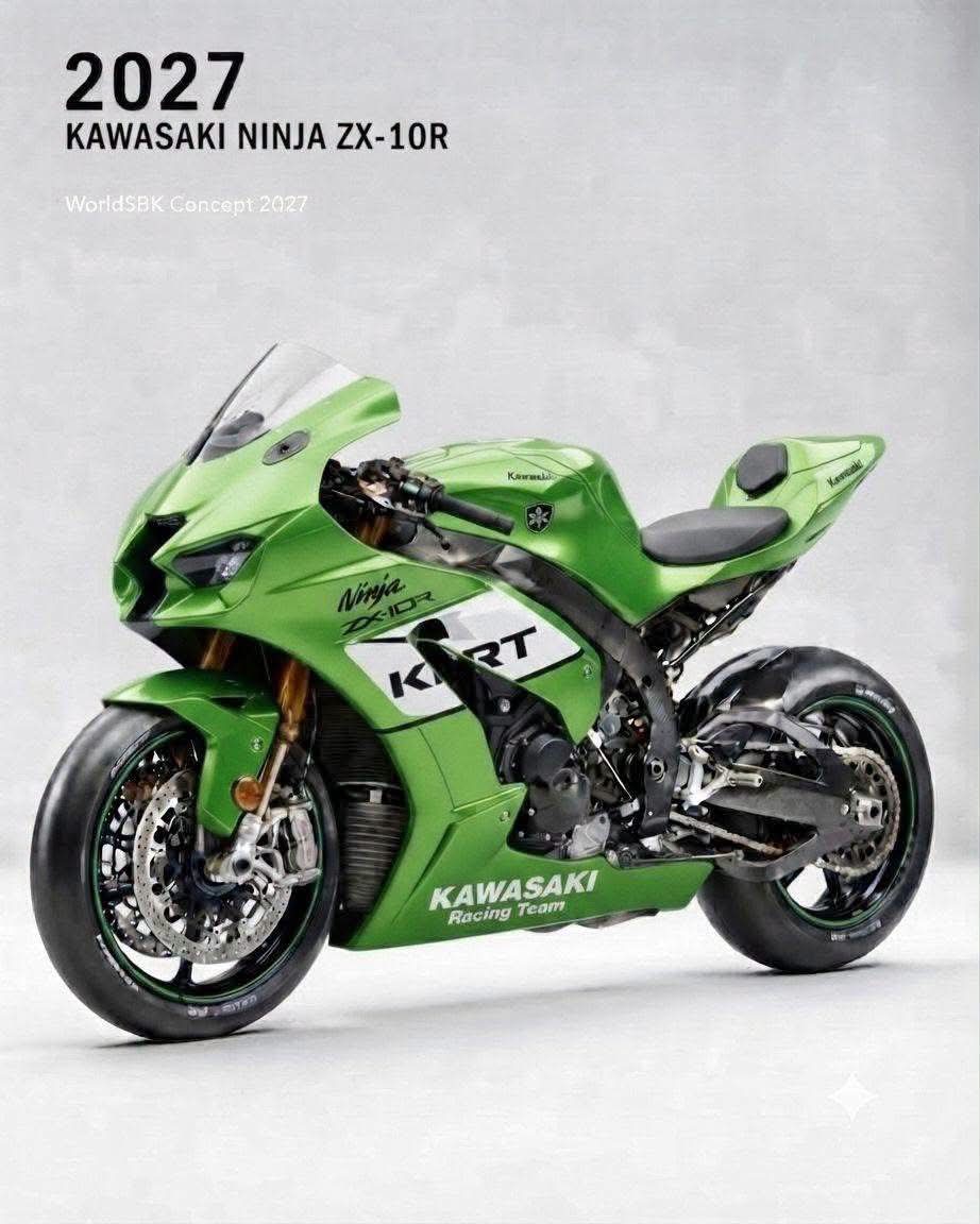 2027 KAWASAKI NINJA ZX10R 💚 WORLD SBK CONCEPT 2027 IT IS THE BEST