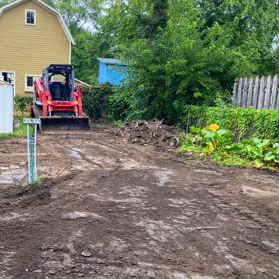 AFTER: pool and overgrown... - ProSource Landscape & Design