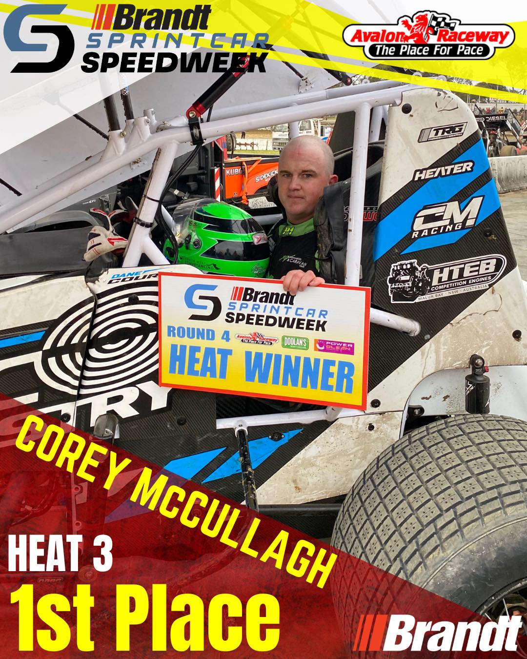 Sprintcar - 368 days since his last Sprintcar race and Corey McCullagh ...