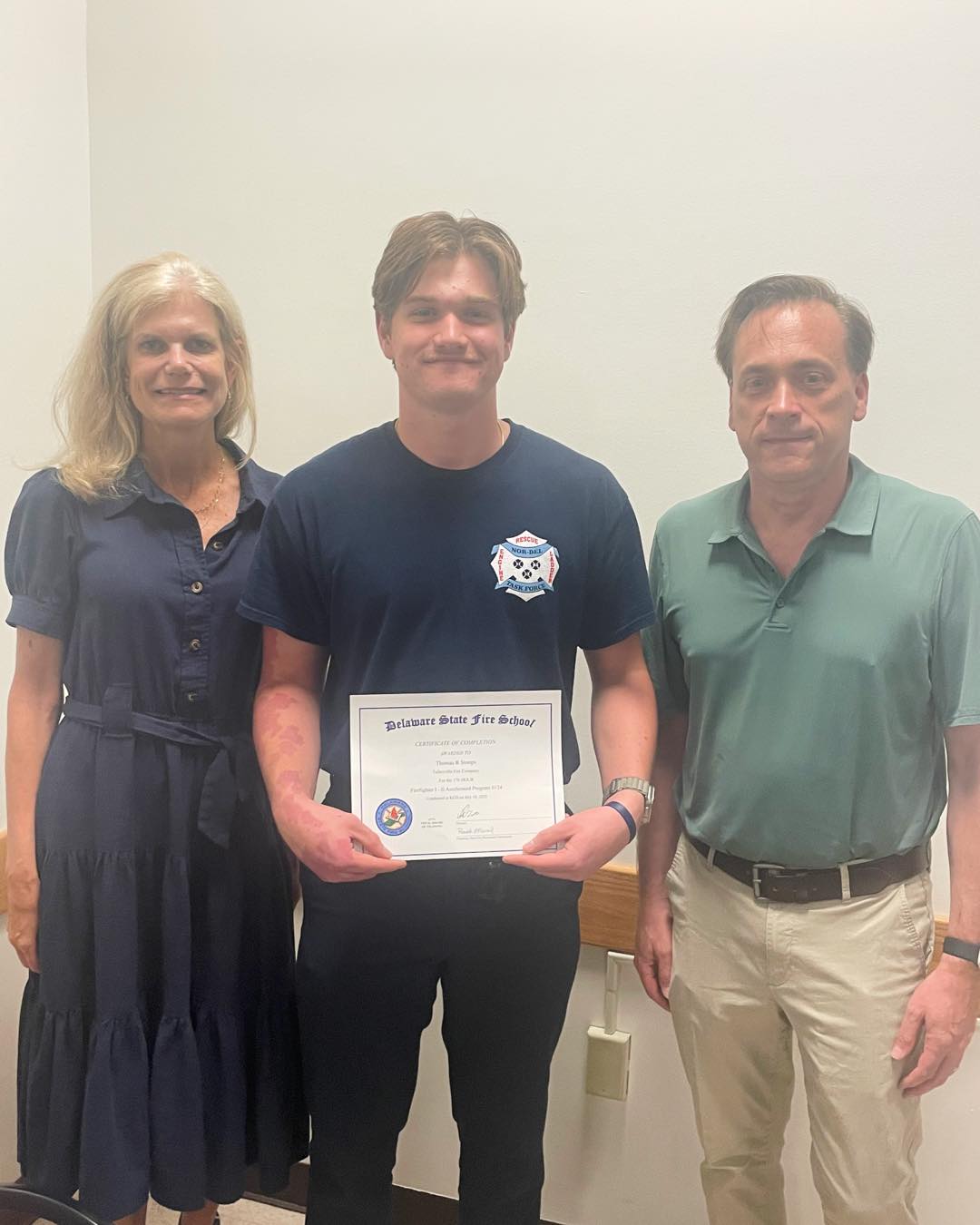 Congratulations to Tom Stoops... - Talleyville Fire Company | Facebook