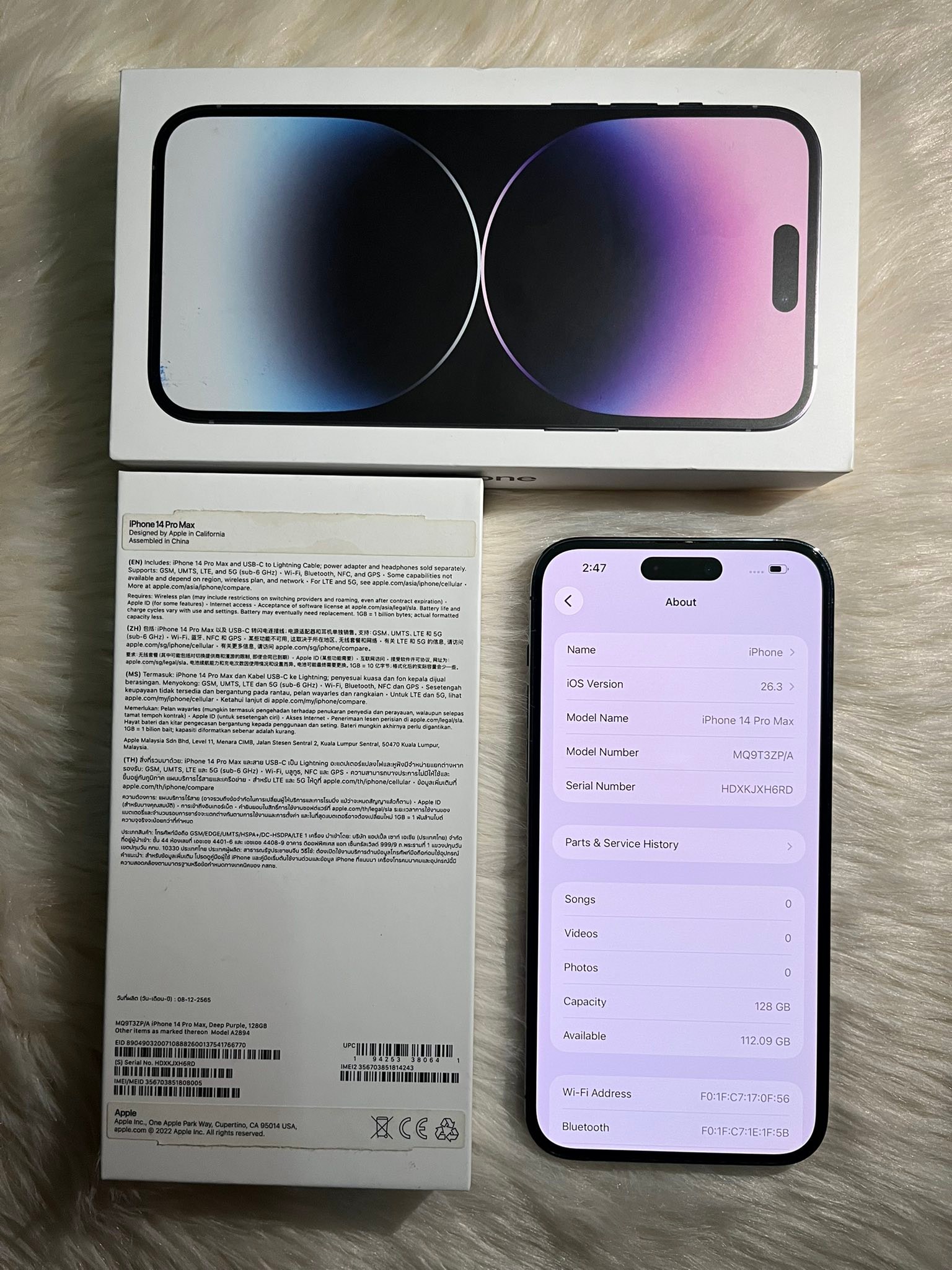 Iphone 14 promax 128GB
