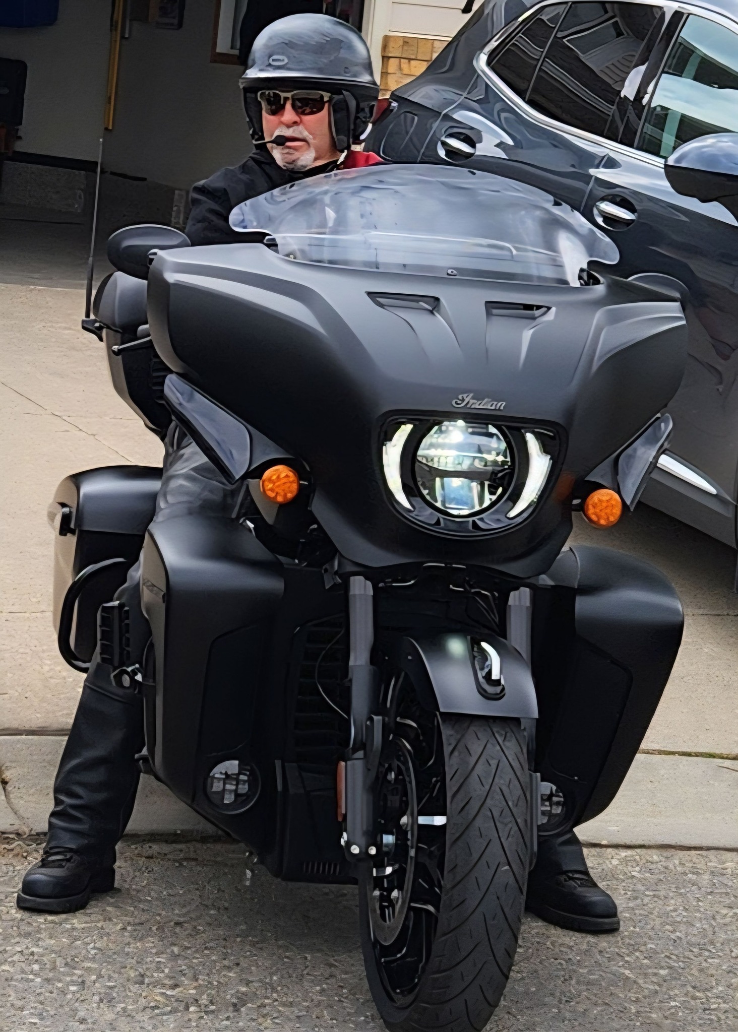 Peter posted this, “Picked up my first Indian on January 3rd