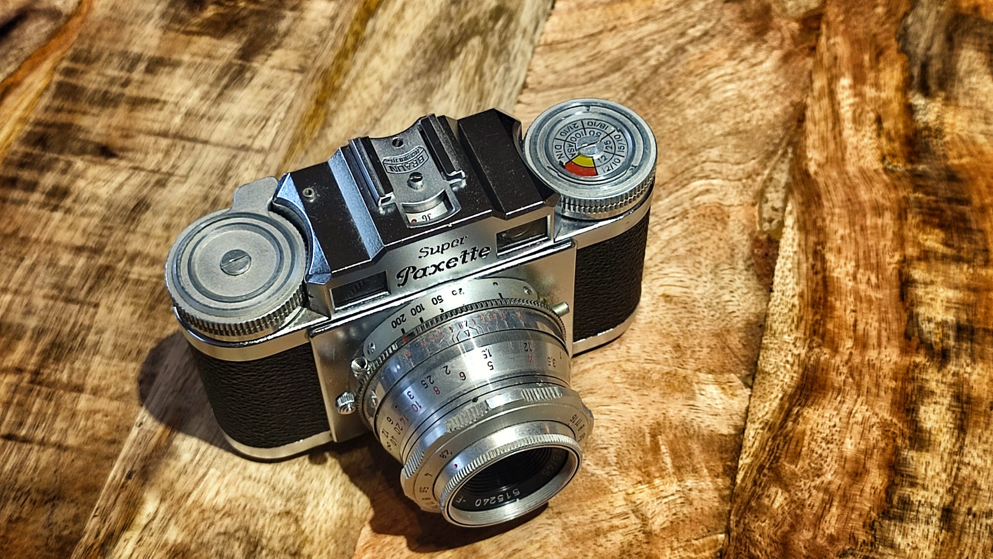 Braun Super Paxette camera review