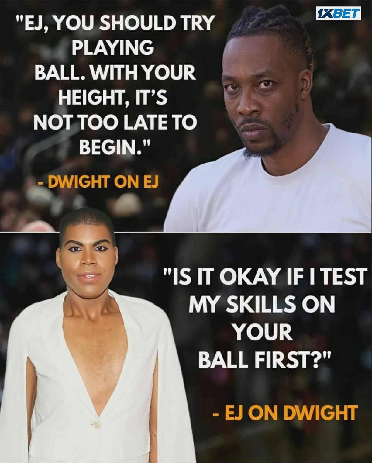 Dwight Howard once encouraged EJ Johnson to start playing 